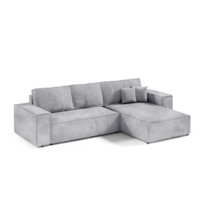 Narożnik MILLE L - tkanina welurowa sztruks