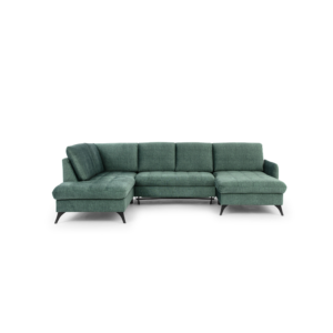 Narożnik LUKKAS U - funkcja spania i pojemnik na pościel