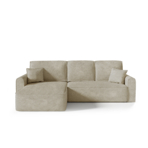 Narożnik LETTOLO L - tkanina BOUCLE abriamo