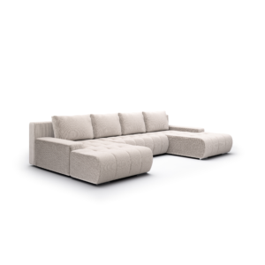 Narożnik LOOP U - miękki sztruks