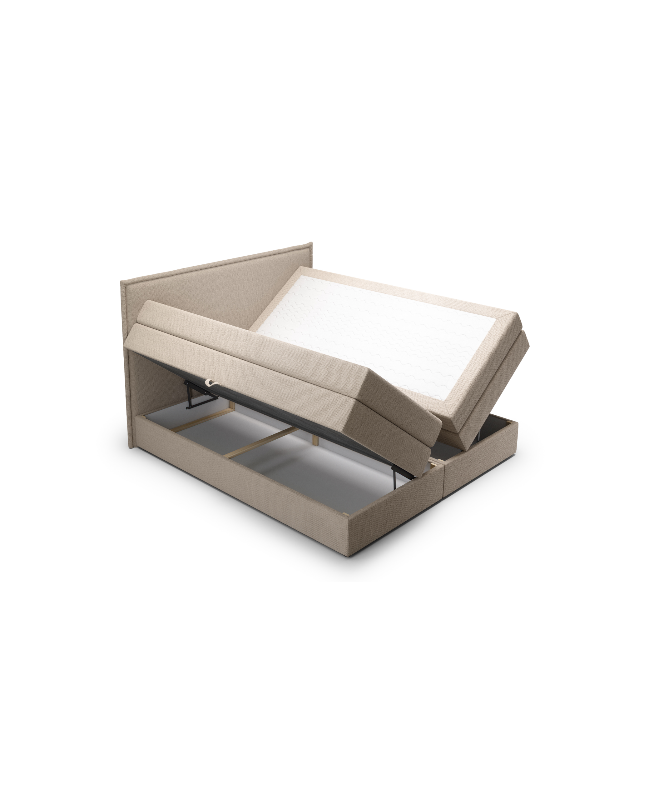 SINNO kontinentales Bett – Doppel-Boxspringmatratze – Bild 3