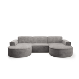 Ecke OMBO U Stoff onega weicher Plüsch