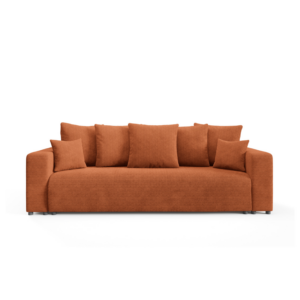 Kanapa EVORA z pojemnikiem tkanina miękki plusz Onega