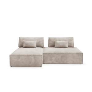 Narożnik LUCCA - mebel modułowy tkanina poso sztruks