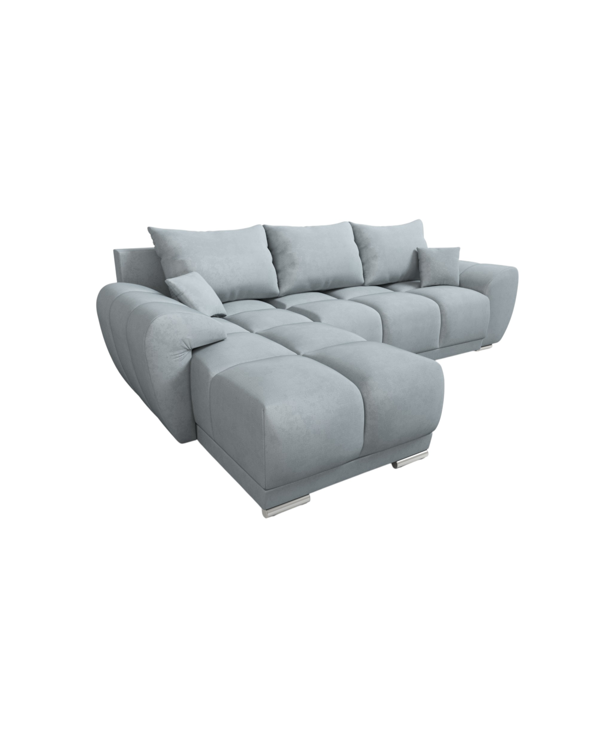 ITALINO L Ecksofa - klappbar, Hybridstoff
