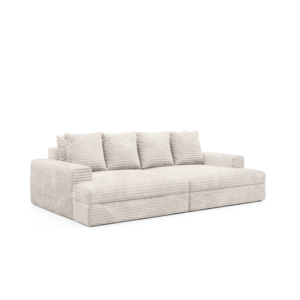 Sofa CALDO - tkanina top sztruks TILIA sprężyny faliste + bonell wysoki komfort