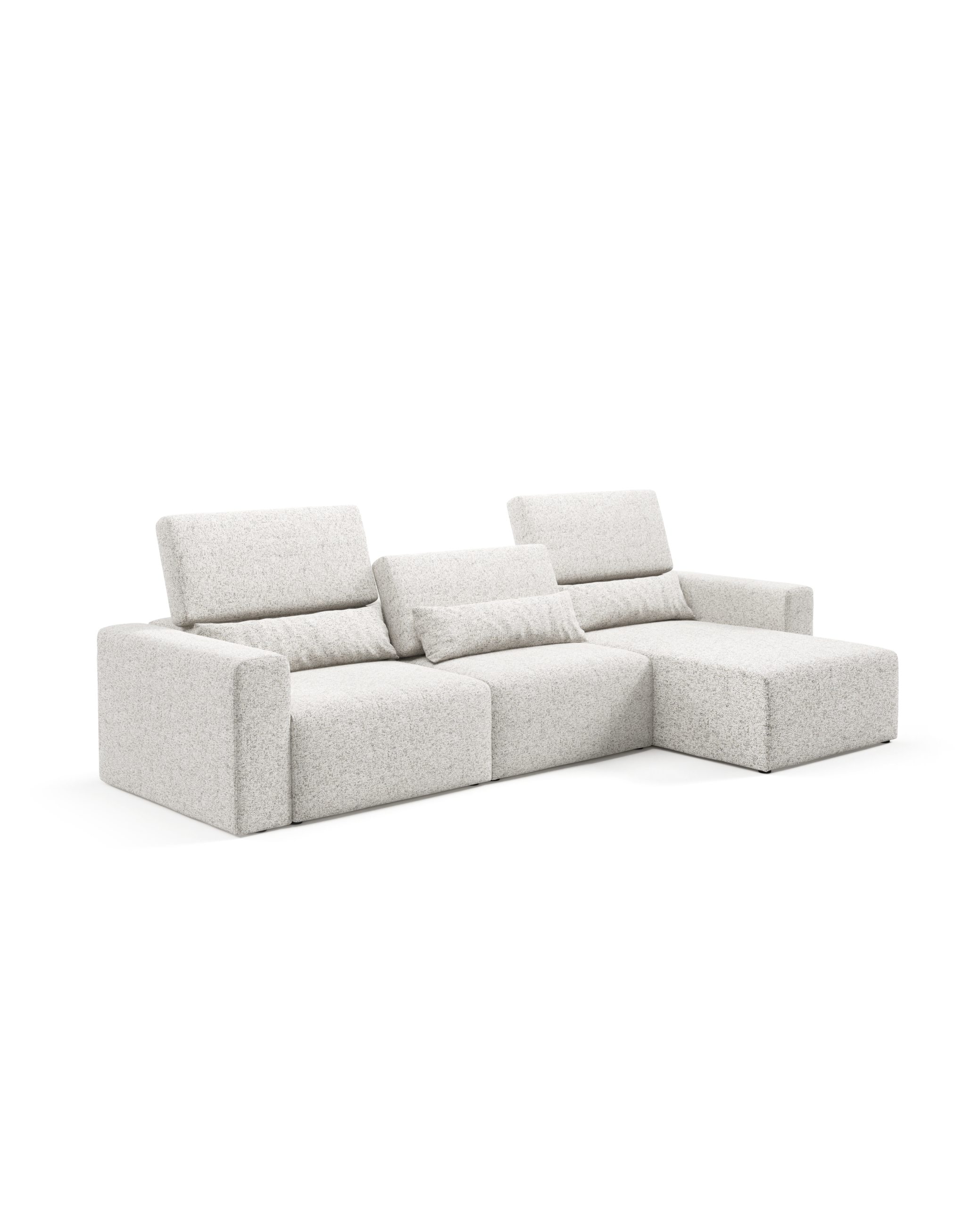 Posejdon XL Ecksofa - modulare Kollektion, bewegliche Kopfstützen – Bild 6