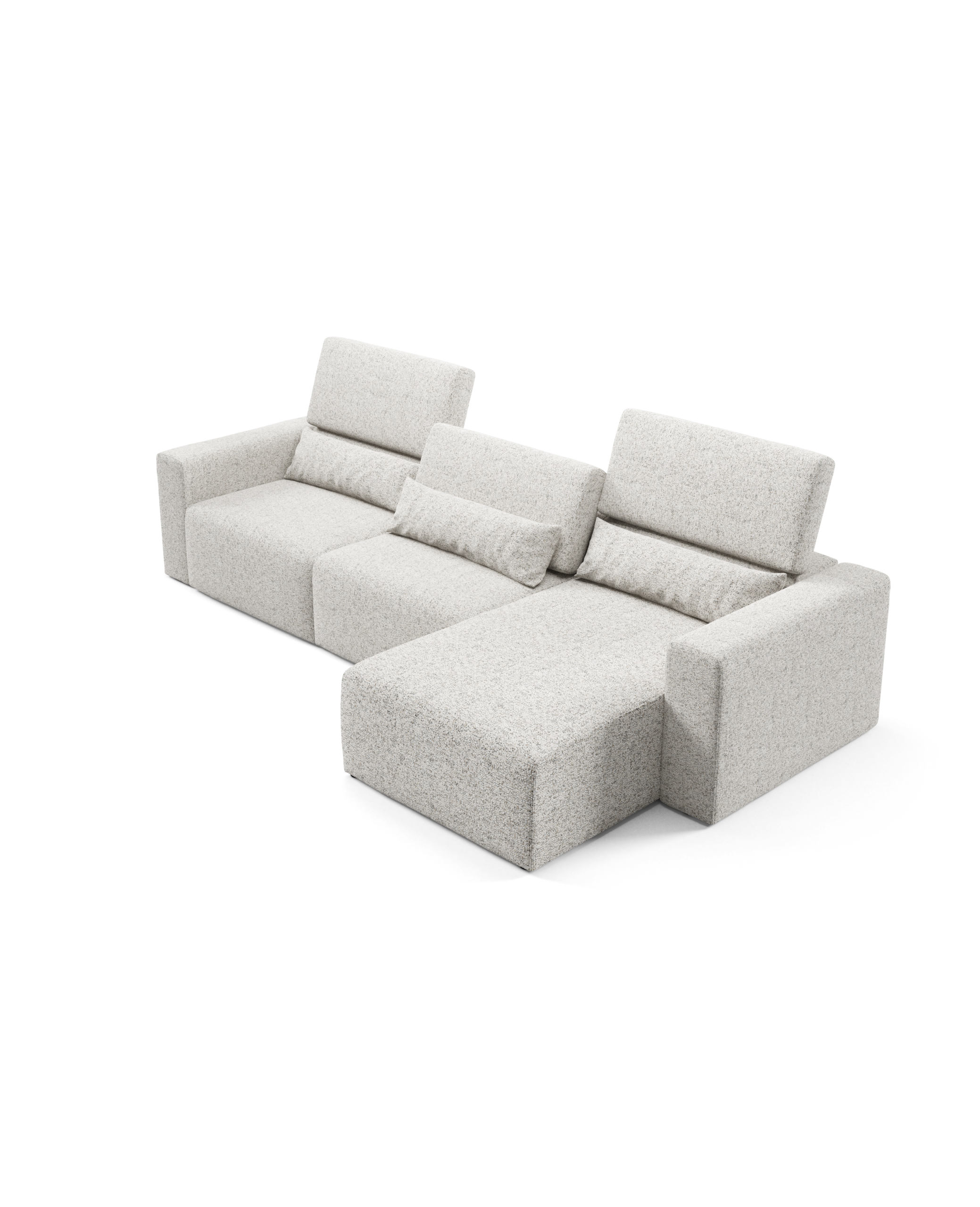 Posejdon XL Ecksofa - modulare Kollektion, bewegliche Kopfstützen – Bild 5