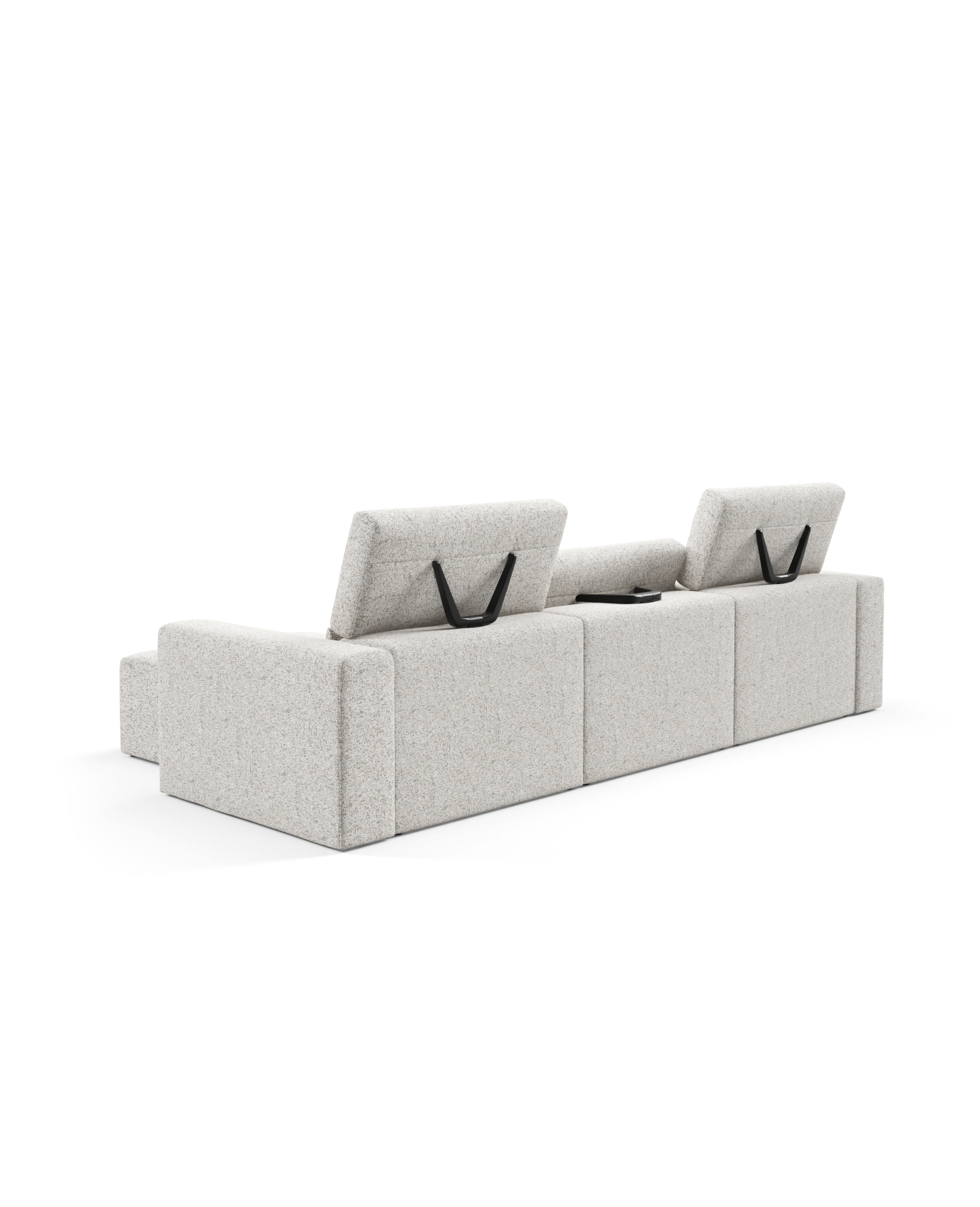 Posejdon XL Ecksofa - modulare Kollektion, bewegliche Kopfstützen – Bild 7