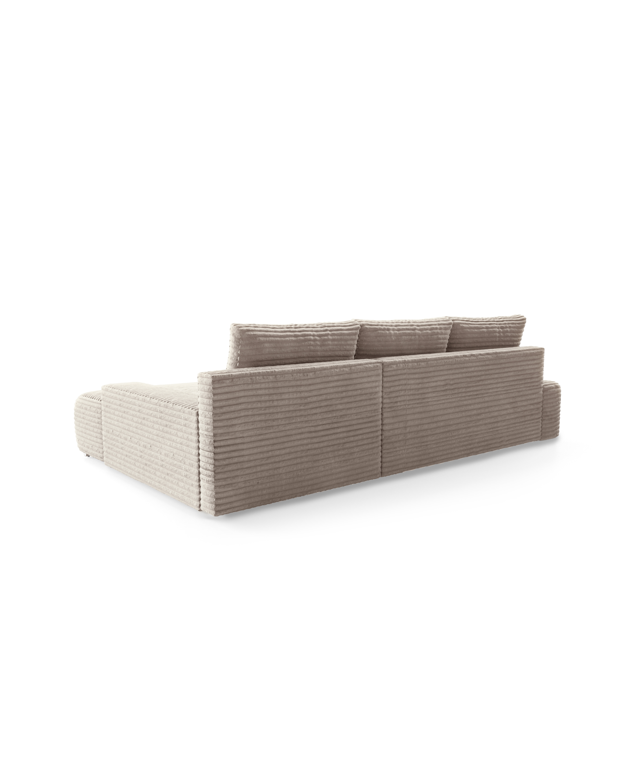 Ecksofa ROLLY L mit Bettkasten, Cordstoff – Bild 5