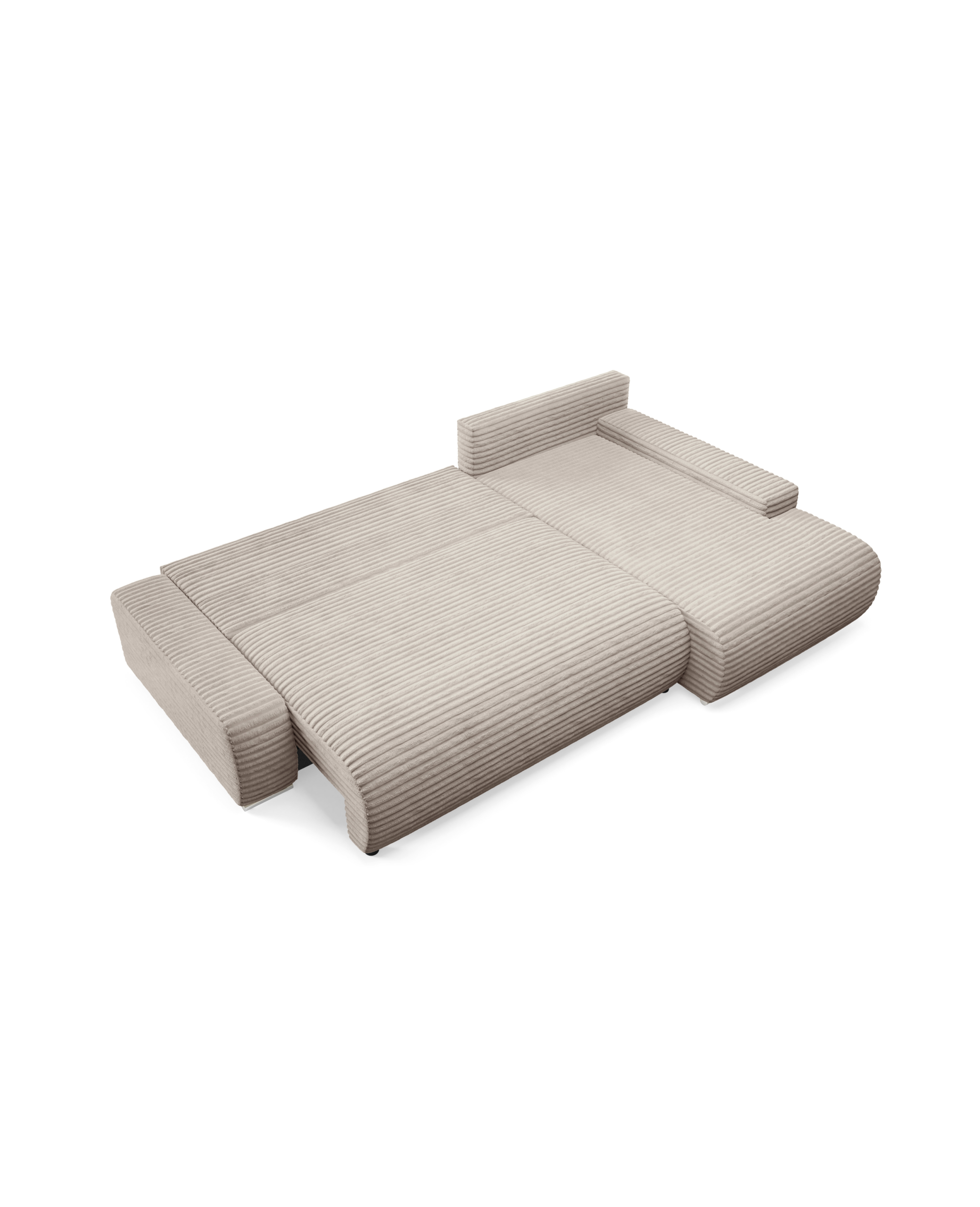 Ecksofa ROLLY L mit Bettkasten, Cordstoff – Bild 7